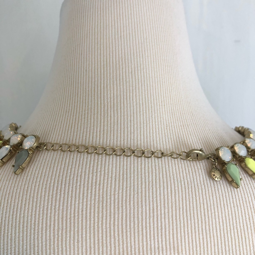 J. Crew Crystal Spear Rhinestone Necklace - Picture 3 of 3